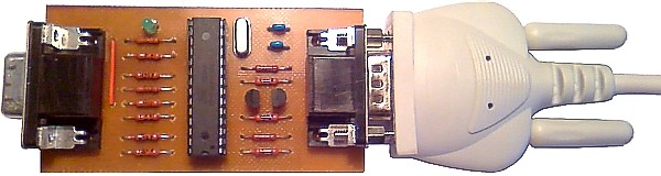 Внешний вид USB программатора микроконтроллеров AVR